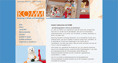 Desktop Screenshot of komm-cjd.de